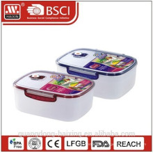 Vacuum Microwavable Freshness Preservation Plastic Food Container